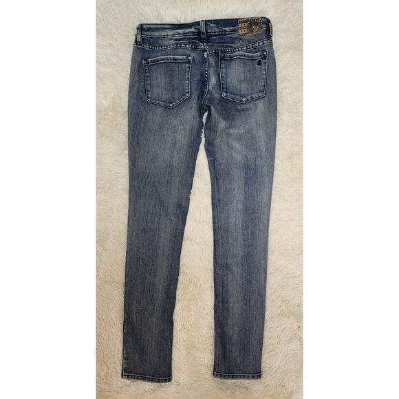 Volcom Pistol Leggings Jeans Womens Size 27 US 5 Blue Denim Casual Pants - Picture 6 of 10
